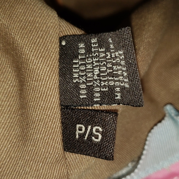 Coach Stripe Tan Leather Buckle Bucket Hat P/Small - Picture 10 of 11